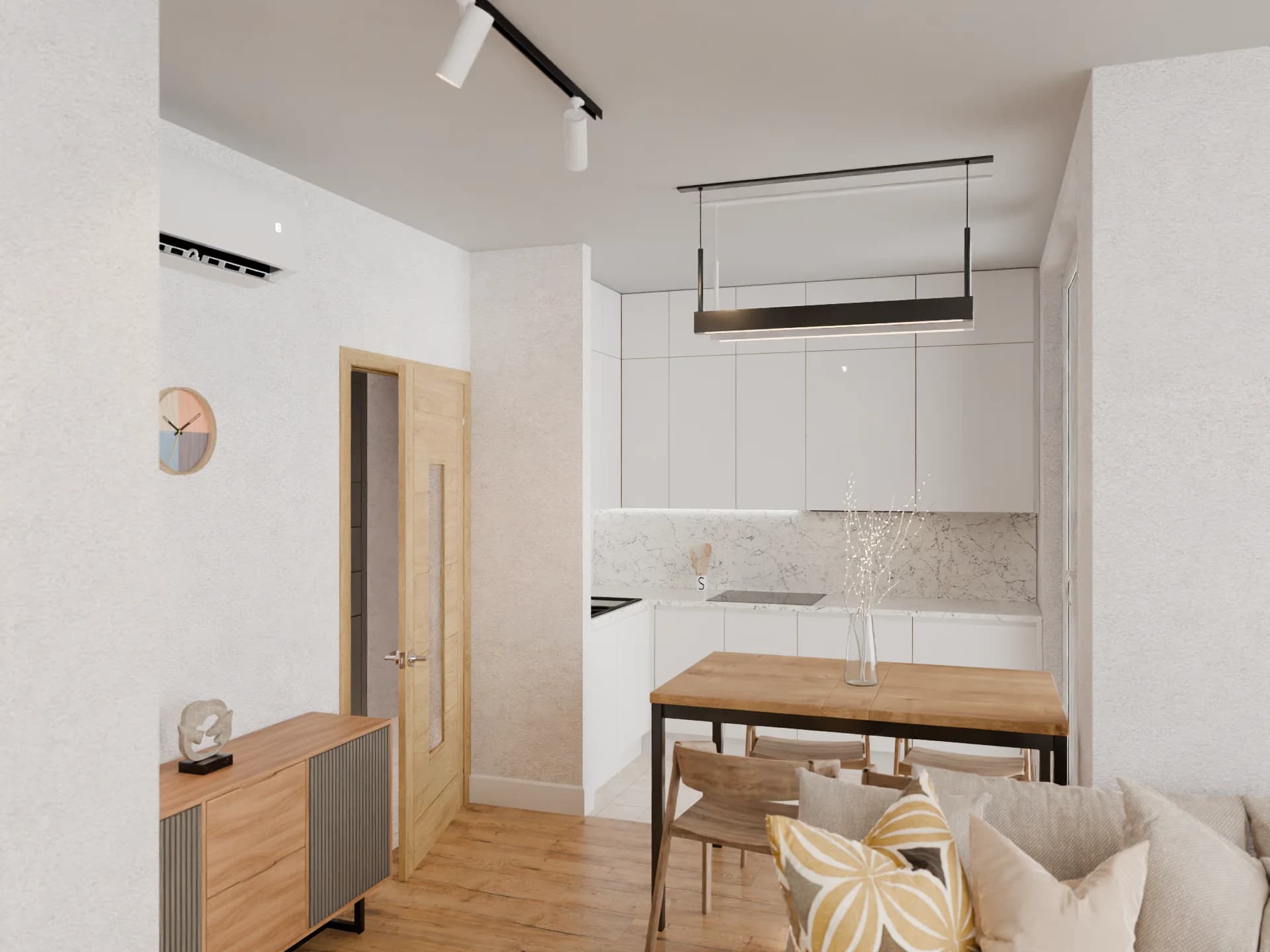 B lakás - belső nézet 2