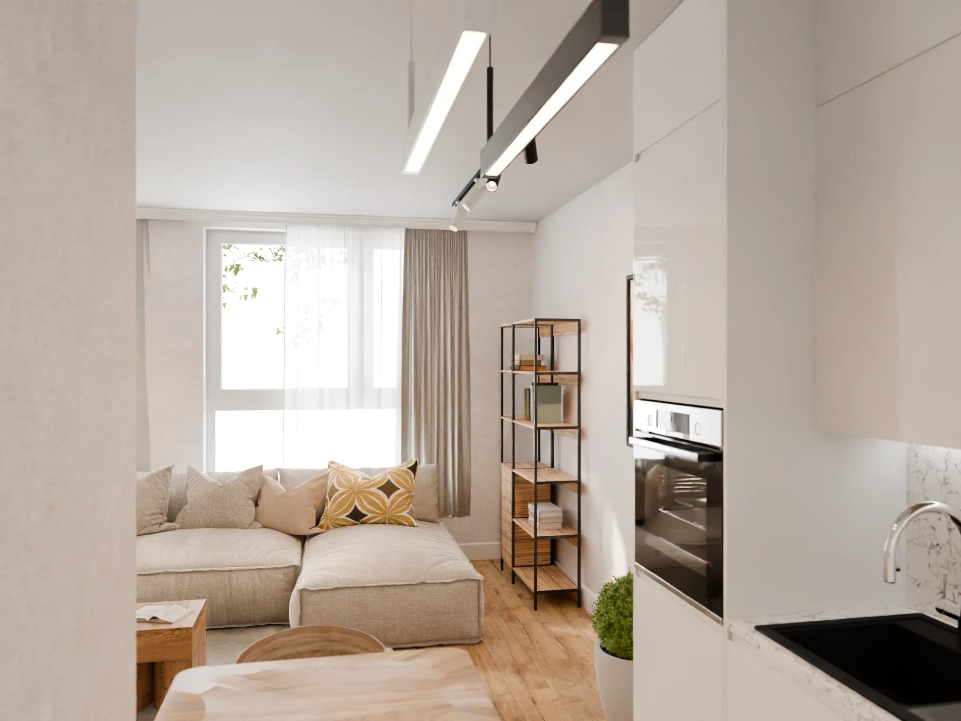 C lakás - belső nézet 3