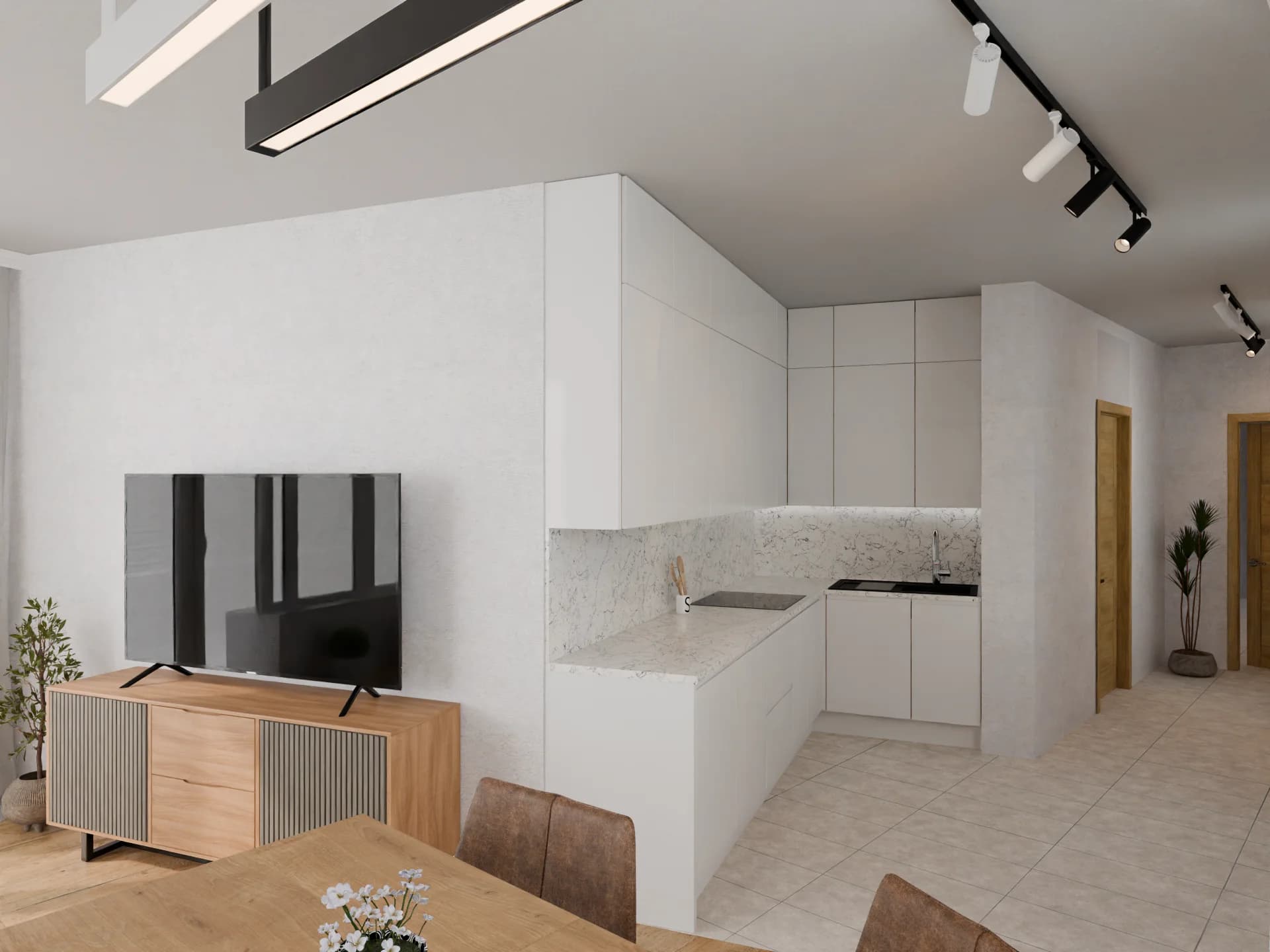 D lakás - belső nézet 3