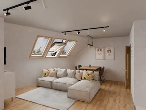 E lakás belső nézet