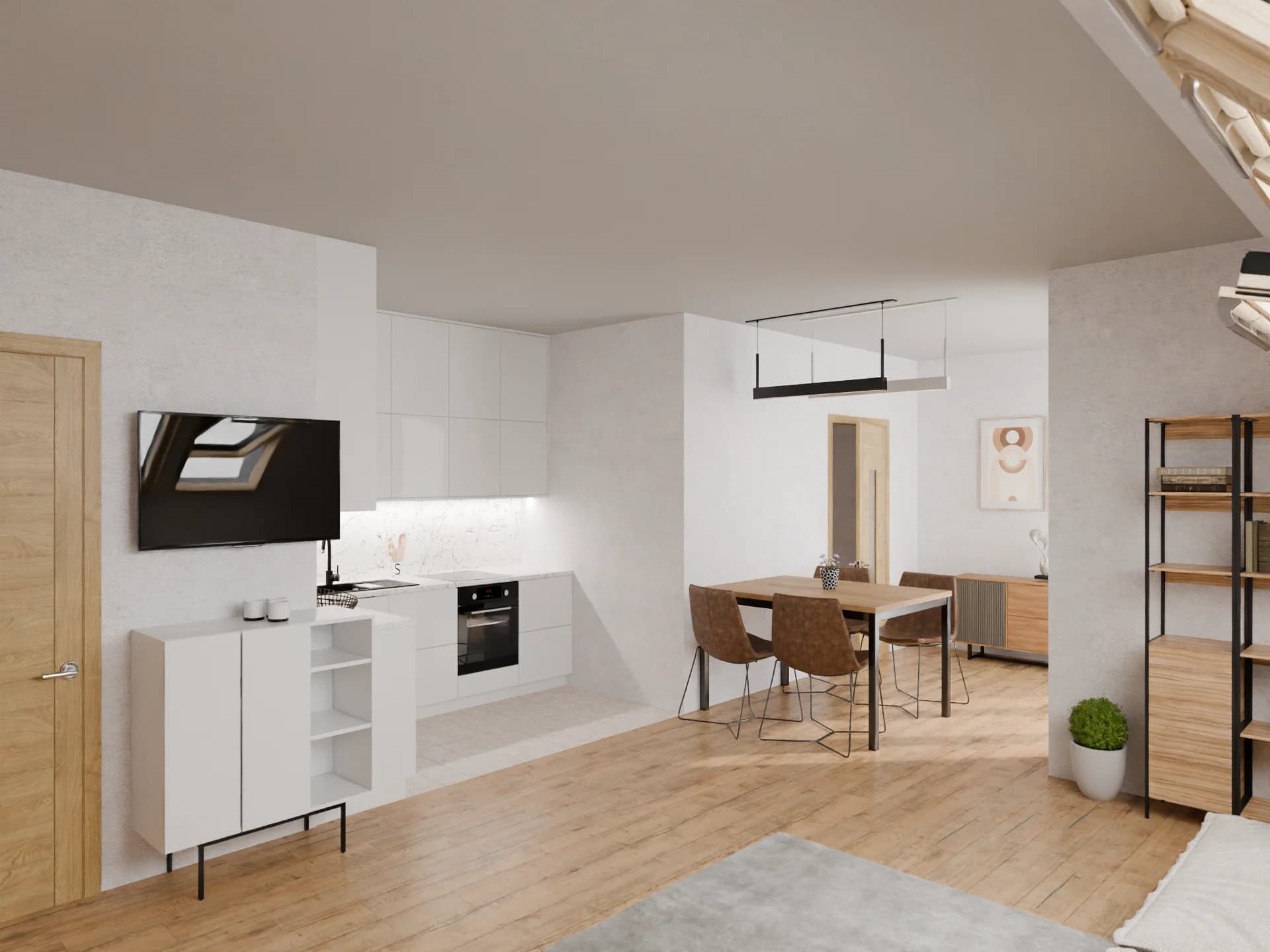 F lakás - belső nézet 1