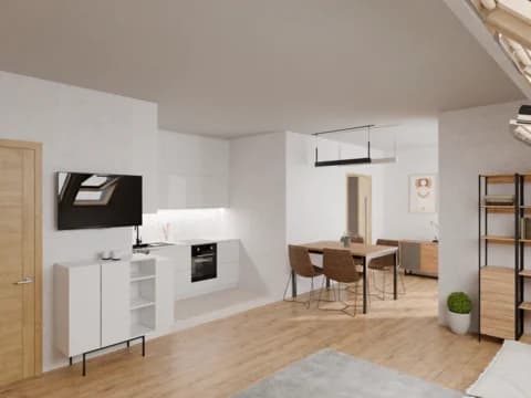 F lakás belső nézet