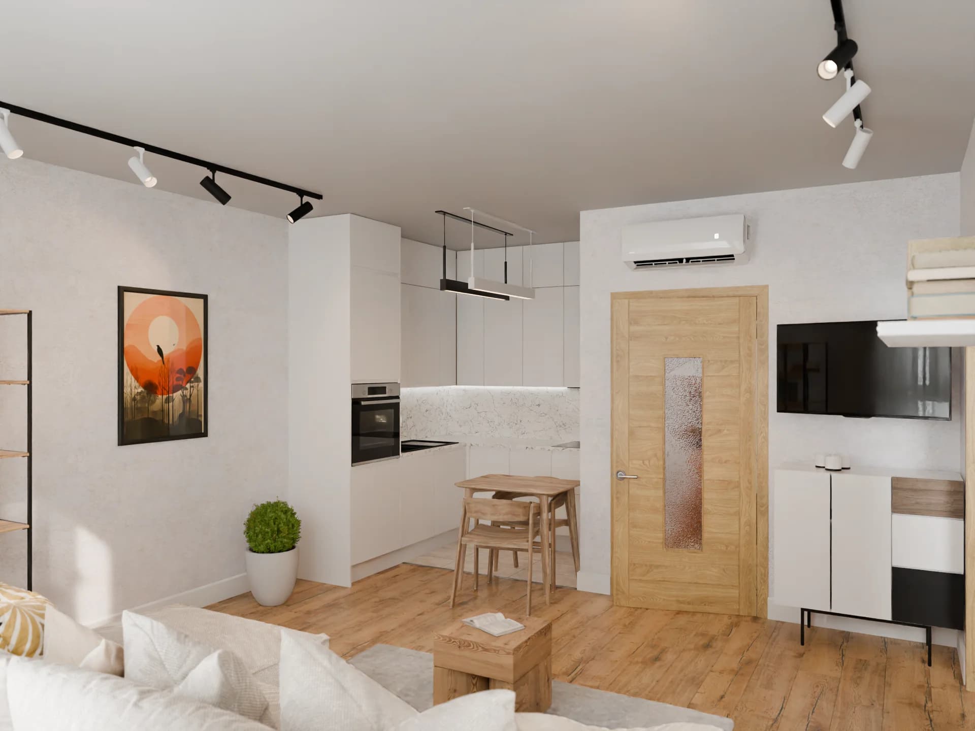 C lakás - belső nézet 1